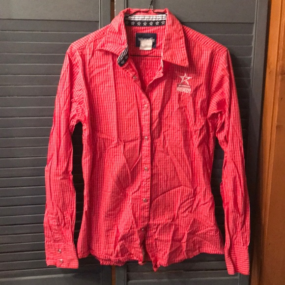 Wrangler Tops - Wrangler button down western shirt